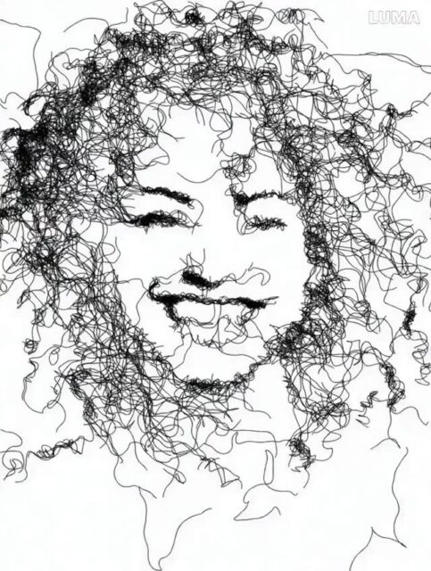 Je m’amuse un peu avec la réalité virtuelle pour mettre en valeur mes dessins